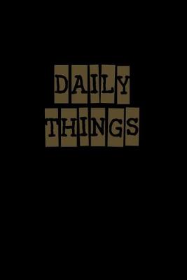 Book cover for Daily Things