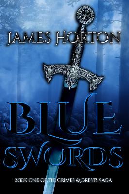 Book cover for Blue Swords