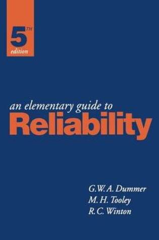 Cover of An Elementary Guide To Reliability