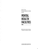 Book cover for Design Considerations for Mental Health Facilities