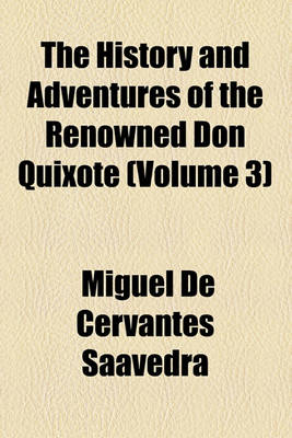 Book cover for The History and Adventures of the Renowned Don Quixote (Volume 3)