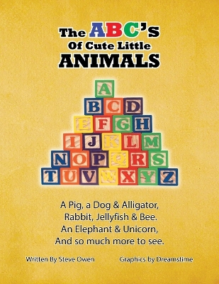 Book cover for The ABC's of Cute Little Animals