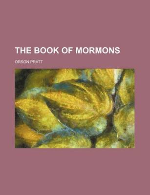 Book cover for The Book of Mormons