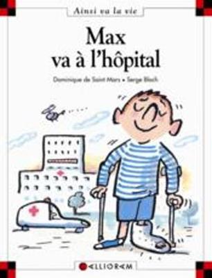 Book cover for Max va a l'hopital (10)
