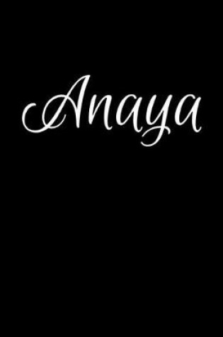 Cover of Anaya