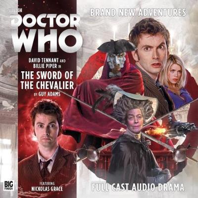 Book cover for The Tenth Doctor Adventures: The Sword of the Chevalier