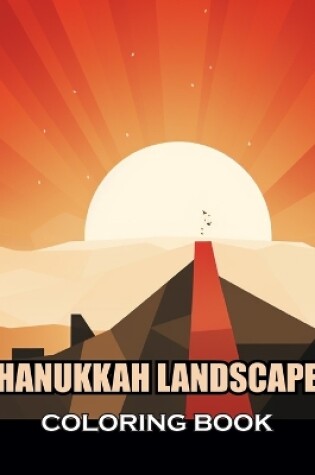 Cover of Hanukkah Landscape Coloring Book