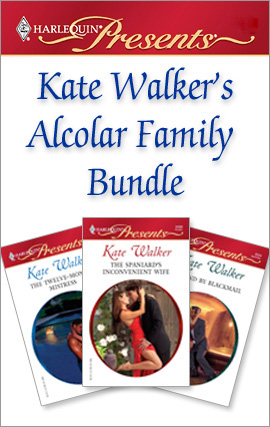 Book cover for Kate Walker's Alcolar Family Bundle