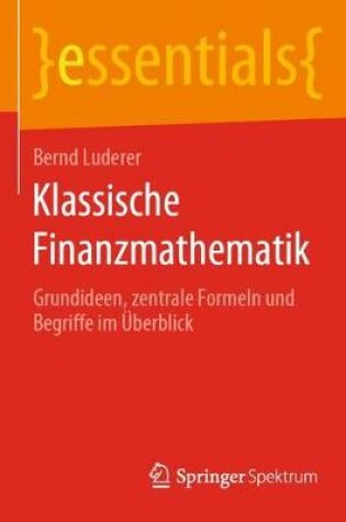 Cover of Klassische Finanzmathematik