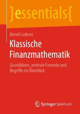 Book cover for Klassische Finanzmathematik