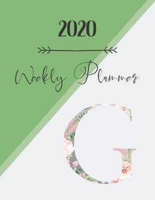 Book cover for 2020 Weekly Planner G