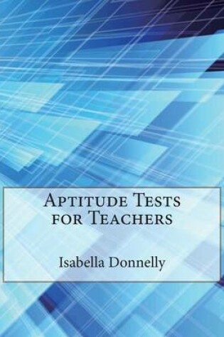 Cover of Aptitude Tests for Teachers