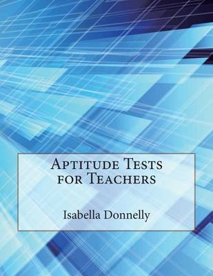 Book cover for Aptitude Tests for Teachers