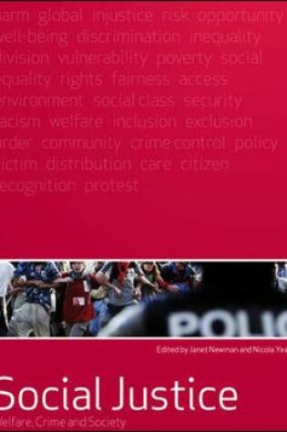 Cover of Social Justice: Welfare, Crime and Society