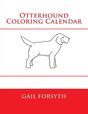 Book cover for Otterhound Coloring Calendar