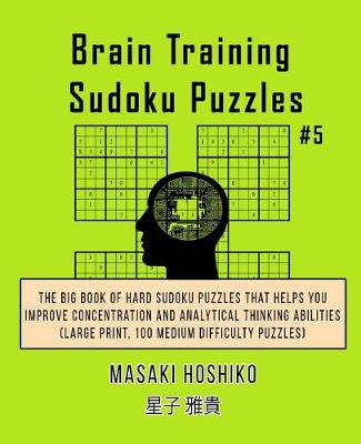 Book cover for Brain Training Sudoku Puzzles #5