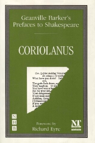 Cover of Preface to Coriolanus