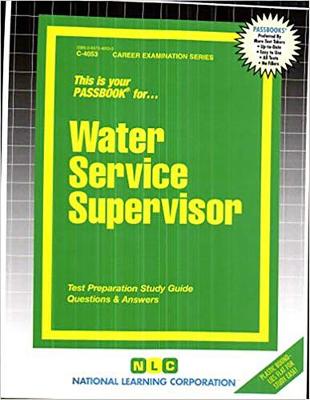 Cover of Water Service Supervisor
