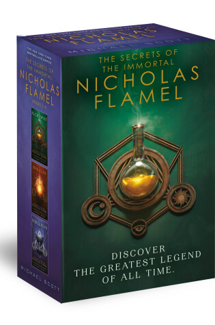 Cover of The Secrets of the Immortal Nicholas Flamel Boxed Set (3-Book)