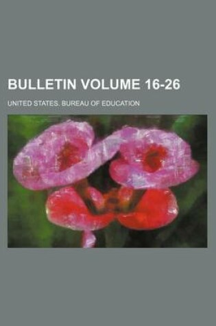 Cover of Bulletin Volume 16-26