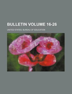 Book cover for Bulletin Volume 16-26