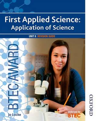 Book cover for BTEC Award First Applied Science