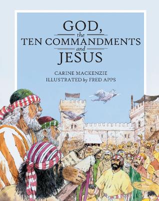 Book cover for God, the Ten Commandments and Jesus