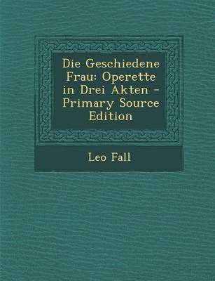 Book cover for Die Geschiedene Frau