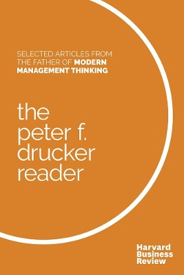 Book cover for The Peter F. Drucker Reader