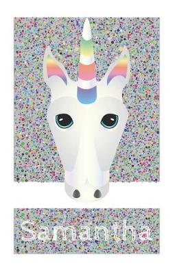 Book cover for Samantha's Unicorn Notebook