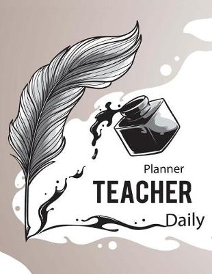 Book cover for Teacher Planner Daily