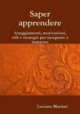 Book cover for Saper Apprendere