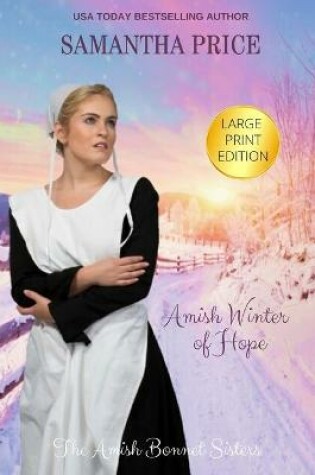 Cover of Amish Winter of Hope LARGE PRINT