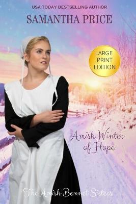 Book cover for Amish Winter of Hope LARGE PRINT