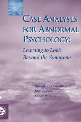 Cover of Case Analyses for Abnormal Psychology