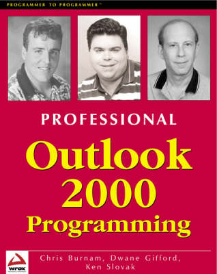 Book cover for Professional Outlook 2000 Programming