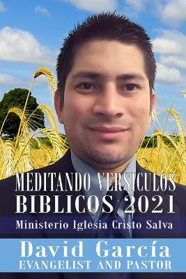 Book cover for Meditando Versiculos Biblicos 2021