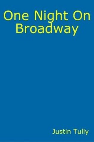 Cover of One Night On Broadway