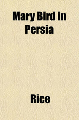 Cover of Mary Bird in Persia