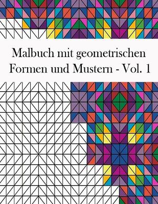 Book cover for Malbuch mit geometrischen Formen und Mustern