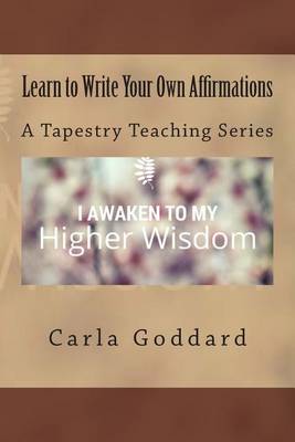 Book cover for Learn to Write Your Own Affirmations