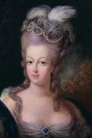 Cover of Marie Antoinette notebook - achieve your goals, perfect 120 lined pages #1