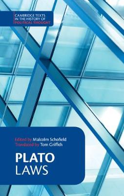 Book cover for Plato: Laws