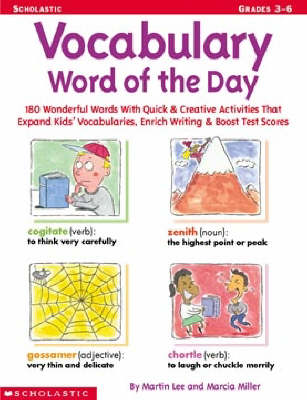 Book cover for Vocabulary Word of the Day