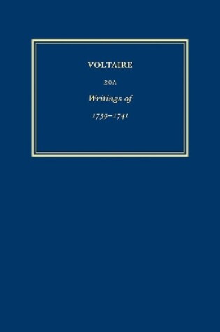 Cover of Complete Works of Voltaire 20A