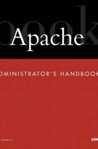 Cover of Apache Administrator's Handbook