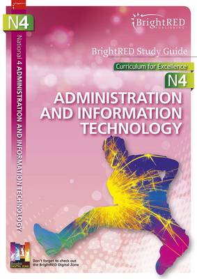 Book cover for National 4 Administration and IT Study Guide