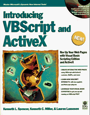 Book cover for Web Power with Visual Basic Script and ActiveX