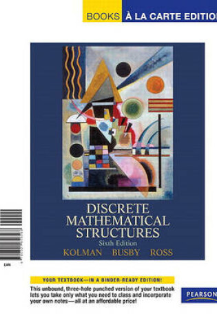 Cover of Discrete Mathematical Structures, Books a la Carte Edition