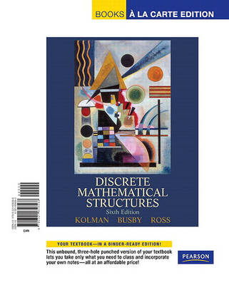 Book cover for Discrete Mathematical Structures, Books a la Carte Edition